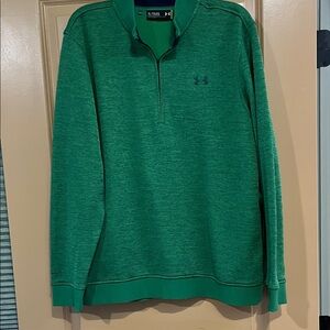 Under Armour Emerald Green Quarter-Zip Pullover